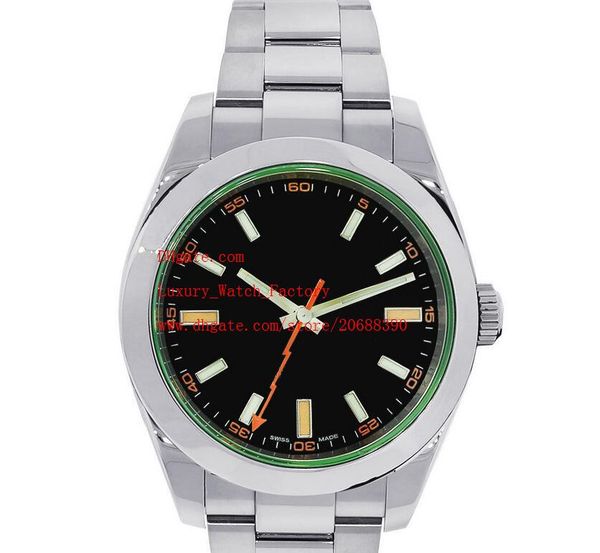 luxury 40mm green sapphire glass 116400 166400gv asia 2813 movement automatic mechanical mens men's watches black dial, Slivery;brown
luxury 40mm green sapphire glass 116400 166400gv asia 2813 movement automatic mechanical mens men's watches black dial, Slivery;brown