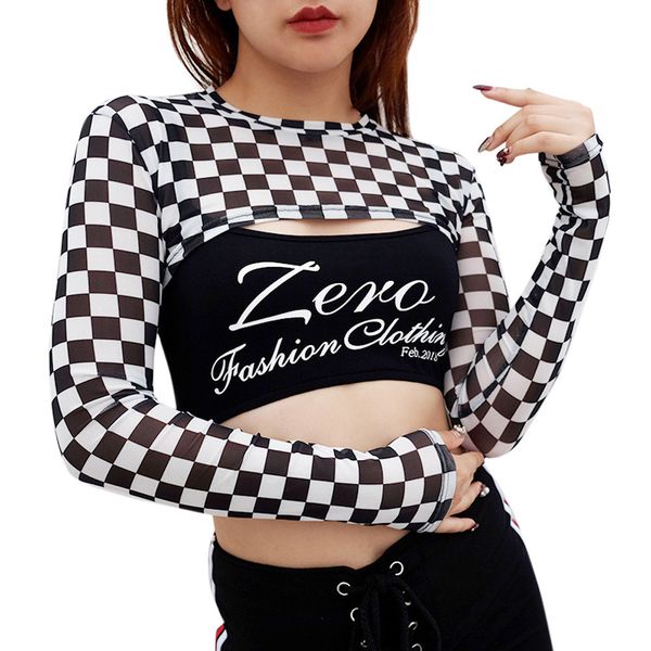 2018 fashion women tank fashion womens perspective tank halter vest smock mesh t-shirt, White
2018 fashion women tank fashion womens perspective tank halter vest smock mesh t-shirt, White