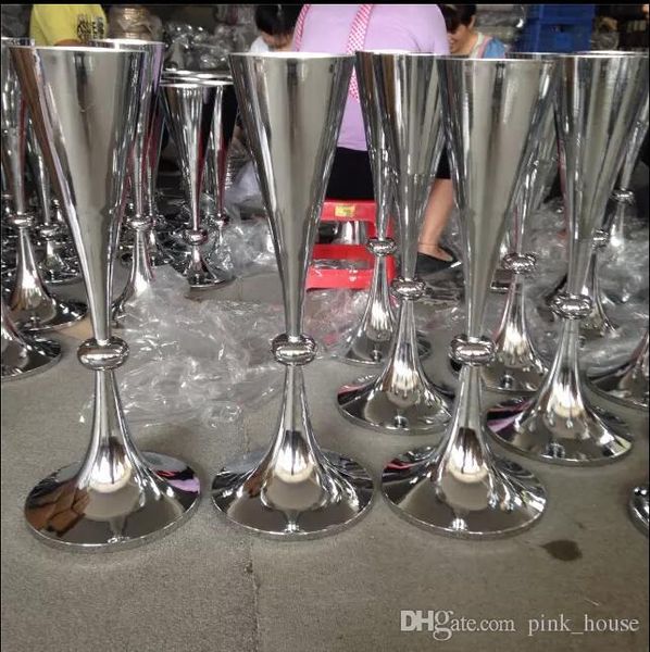 new arrival height 64cm silver flower vase road lead wedding table centerpieces decoration event party supplies
new arrival height 64cm silver flower vase road lead wedding table centerpieces decoration event party supplies