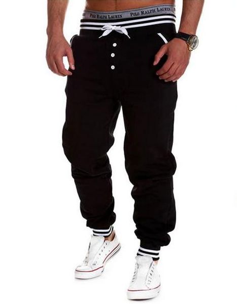 2020 summer active casual pants men smoke strap elastic waist single-breasted pure color joggers sweatpants men, Black
2020 summer active casual pants men smoke strap elastic waist single-breasted pure color joggers sweatpants men, Black