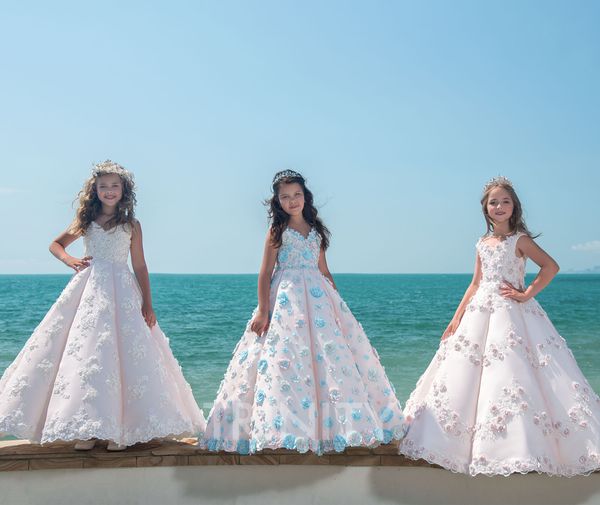 charming light pink satin applique beach flower girl dresses girls' pageant dresses holidays/birthday dress/skirt custom size 2-14 df71, White;red
charming light pink satin applique beach flower girl dresses girls' pageant dresses holidays/birthday dress/skirt custom size 2-14 df71, White;red