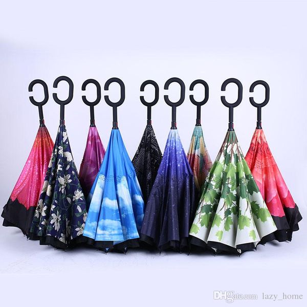c hand windproof reverse double layer inverted umbrella inside out self stand windproof umbrella 37 designs
c hand windproof reverse double layer inverted umbrella inside out self stand windproof umbrella 37 designs