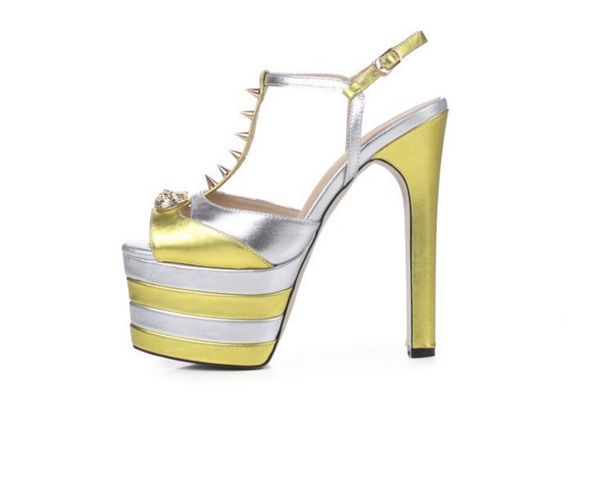 sell new summer fashion rivet single shoes women thick with high heels sandals woman rivet platform super high heel shoes, Black
sell new summer fashion rivet single shoes women thick with high heels sandals woman rivet platform super high heel shoes, Black
