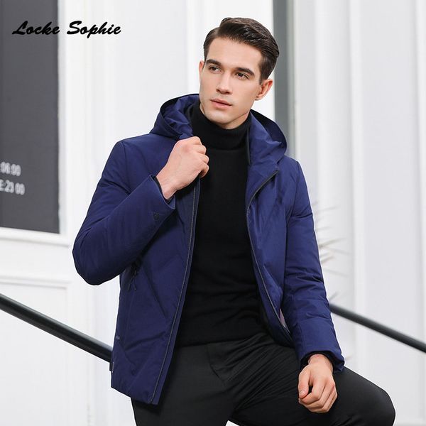 1pcs men's plus size hooded down jacket coats 2018 winter duck down thickening coats men skinny keep warm jackets coat, Black
1pcs men's plus size hooded down jacket coats 2018 winter duck down thickening coats men skinny keep warm jackets coat, Black