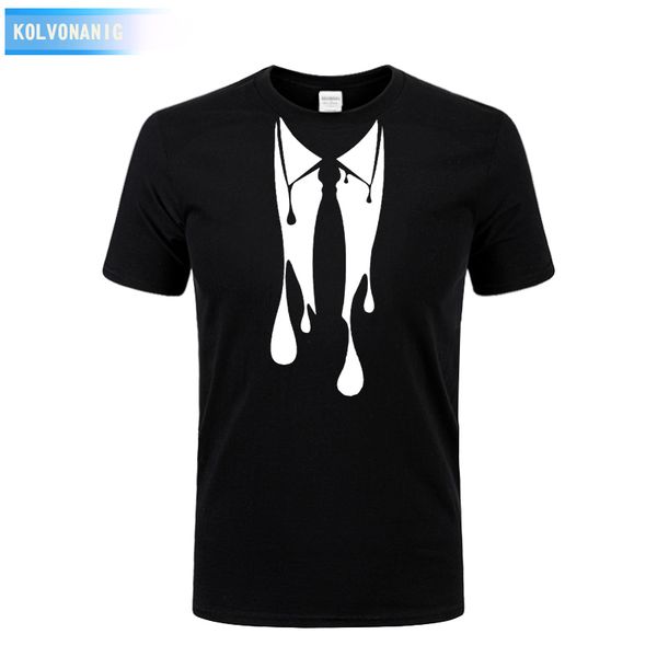 kolvonanig 2018 summer funny t shirts novelty collar with tie suit t shirt men's t-shirt male cool o-neck short sleeved clothing, White;black
kolvonanig 2018 summer funny t shirts novelty collar with tie suit t shirt men's t-shirt male cool o-neck short sleeved clothing, White;black