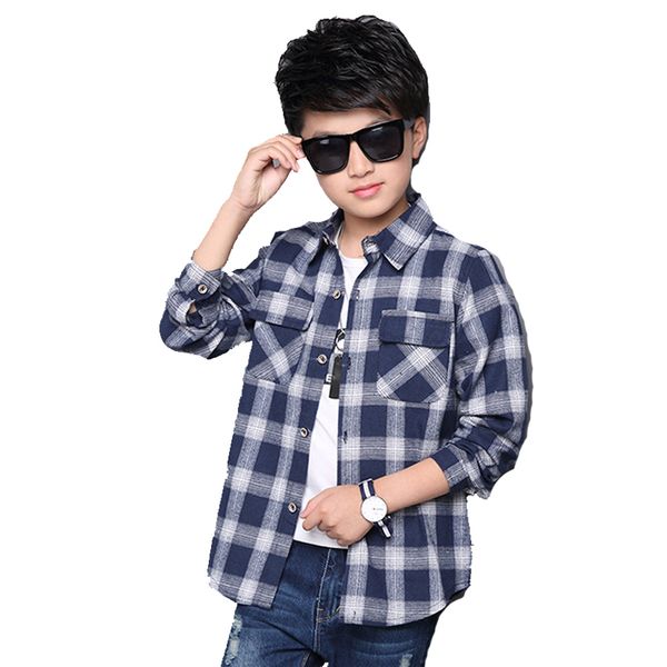 kids shirts for boys long sleeve plaid autumn children clothing teenage casual blouses plus size infant shirt 9 12 14 years, White;black
kids shirts for boys long sleeve plaid autumn children clothing teenage casual blouses plus size infant shirt 9 12 14 years, White;black
