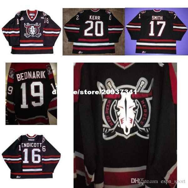 custom customize whl red deer rebels 17 jeff smith 20 stuart kerr 19 lukas bednarik mens womens ice hockey jerseys goalit cut, Black;red
custom customize whl red deer rebels 17 jeff smith 20 stuart kerr 19 lukas bednarik mens womens ice hockey jerseys goalit cut, Black;red