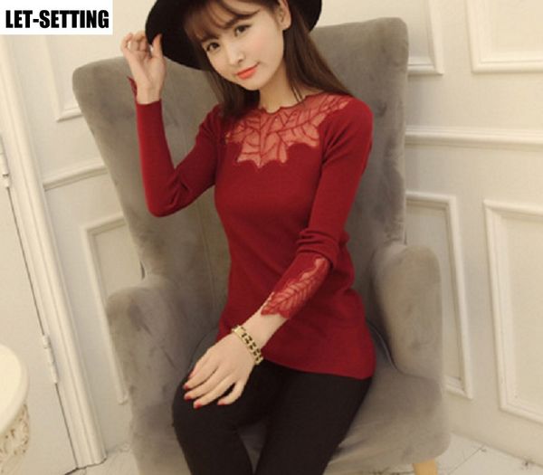lace-encrusted low-necked cashmere pullover bottoming half-high fashion slim women sweater patchwork hollow out ruffled, White
lace-encrusted low-necked cashmere pullover bottoming half-high fashion slim women sweater patchwork hollow out ruffled, White