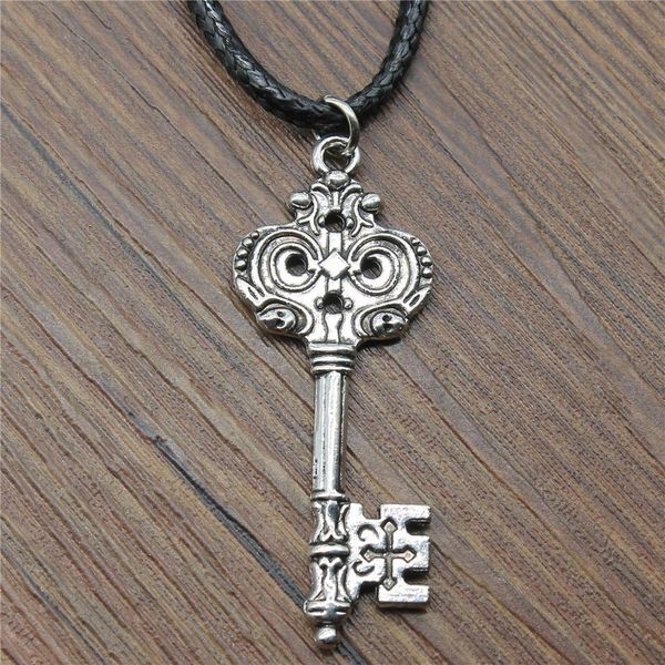 wysiwyg 5 pieces leather chain necklaces pendants choker collar hand made necklace men key 51x20mm n6-b13602, Golden;silver
wysiwyg 5 pieces leather chain necklaces pendants choker collar hand made necklace men key 51x20mm n6-b13602, Golden;silver