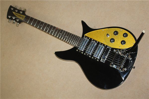 small rocker electric guitar black body three picker super short 527 mm effective chord length
small rocker electric guitar black body three picker super short 527 mm effective chord length