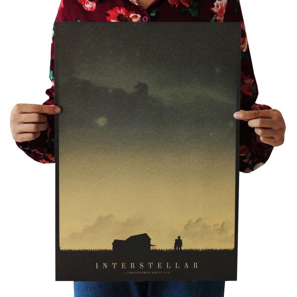 interstellar/nolan mcconaughey/classic movie film poster/kraft paper/bar poster/retro poster/decorative painting 51x35.5cm
interstellar/nolan mcconaughey/classic movie film poster/kraft paper/bar poster/retro poster/decorative painting 51x35.5cm