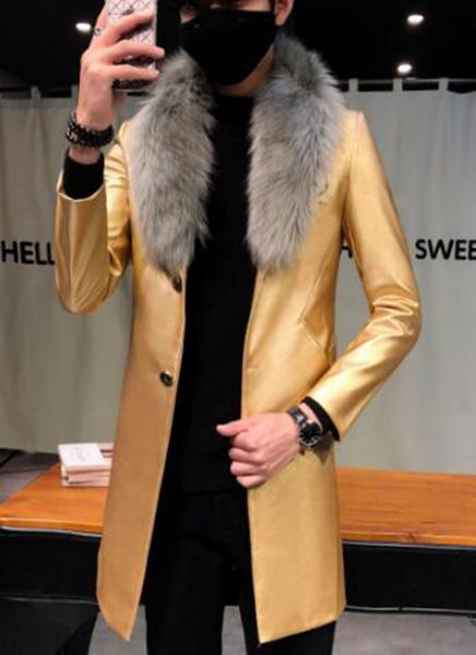 мужской зимний бутик корейской версии новой европейской и американской тенденции моды xieshen мао воротник чистый цвет шуба m-3xl, Black
мужской зимний бутик корейской версии новой европейской и американской тенденции моды xieshen мао воротник чистый цвет шуба m-3xl, Black