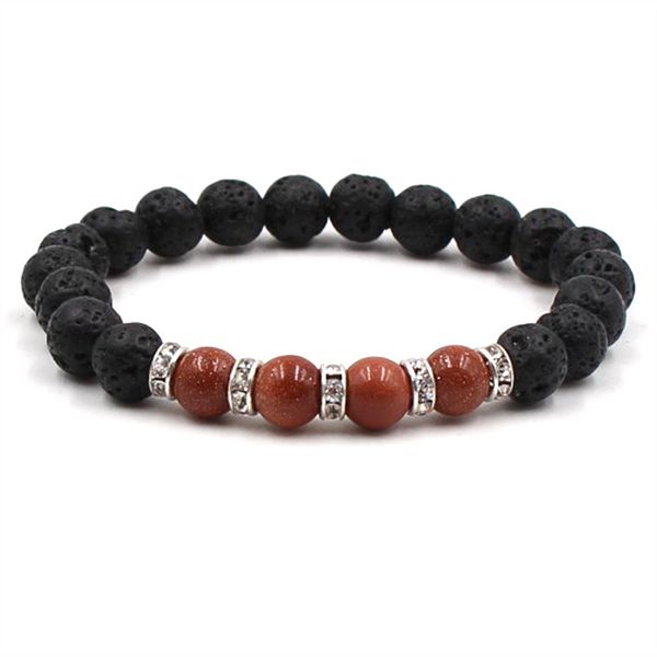 lava rock yoga bracelet white turquoise tiger eye elastic alloy rhinestone bangles for men & women gift, Golden;silver
lava rock yoga bracelet white turquoise tiger eye elastic alloy rhinestone bangles for men & women gift, Golden;silver