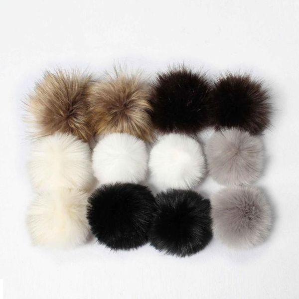 snowshine ylwx diy faux fur fluffy pompom ball for knitting hat hats, Blue;gray
snowshine ylwx diy faux fur fluffy pompom ball for knitting hat hats, Blue;gray