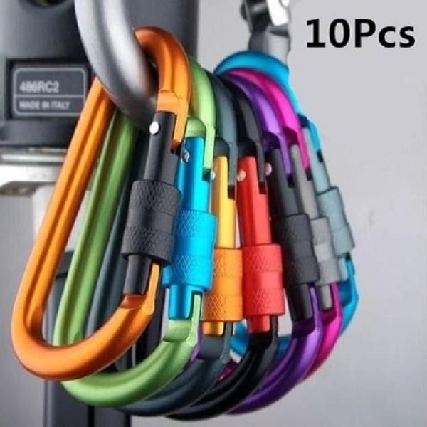 10pcs outdoor camping hiking aluminum keyring carabiner d-ring key chain clip karabiner snap hook linyx campingamphiking
10pcs outdoor camping hiking aluminum keyring carabiner d-ring key chain clip karabiner snap hook linyx campingamphiking
