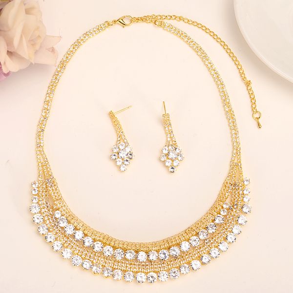 gold stone flower wedding jewelry sets cubic zirconia elegant engagement earring for women girls charms gift accessories, Silver
gold stone flower wedding jewelry sets cubic zirconia elegant engagement earring for women girls charms gift accessories, Silver