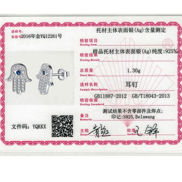 wholesale fashion 925 sterling silver hamsa hand stud earrings with blue crystal earrings for women silver jewelry11, Golden;silver
wholesale fashion 925 sterling silver hamsa hand stud earrings with blue crystal earrings for women silver jewelry11, Golden;silver