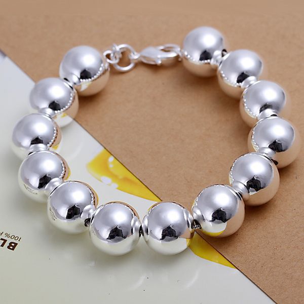 fine 925 sterling silver link bracelet,xmas new style 925silver chain beads for women men fashion jewelry gift italy percing h080, Black
fine 925 sterling silver link bracelet,xmas new style 925silver chain beads for women men fashion jewelry gift italy percing h080, Black