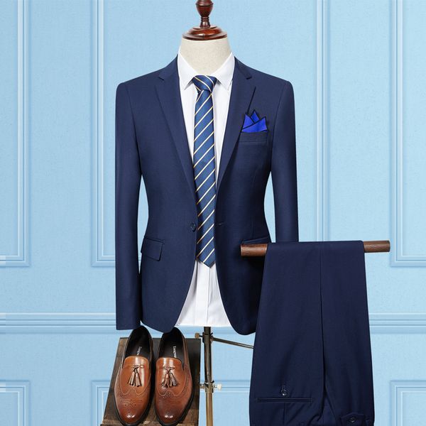 2018 new arrived (jacket+pant) mens navy blue suits with pants wedding business men's dress suits slim fit party suit men, White;black
2018 new arrived (jacket+pant) mens navy blue suits with pants wedding business men's dress suits slim fit party suit men, White;black