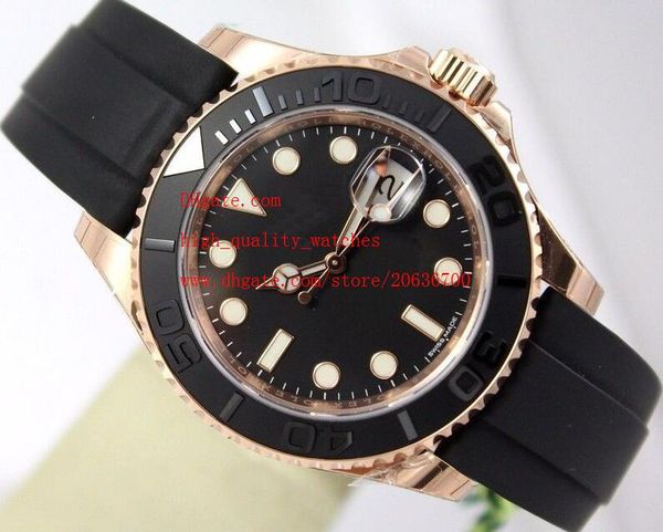 factory supplier wristwatches 40mm black dial 116655 18k rose gold sapphire rubber bands automatic mechanical mens men's watch watches, Slivery;brown
factory supplier wristwatches 40mm black dial 116655 18k rose gold sapphire rubber bands automatic mechanical mens men's watch watches, Slivery;brown