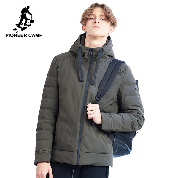 pioneer camp new winter parka men clothing casual solid jacket coat hooded thick parkas male quality short style amf801452, Black
pioneer camp new winter parka men clothing casual solid jacket coat hooded thick parkas male quality short style amf801452, Black
