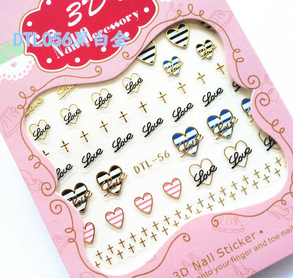 rocooart dtl049-081 water transfer nails art sticker luxury christmas 3d golden love nail wrap sticker tips manicura stickers, Black
rocooart dtl049-081 water transfer nails art sticker luxury christmas 3d golden love nail wrap sticker tips manicura stickers, Black