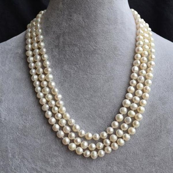 new arriver white pearl necklace,46inches 6-7mm long freshwater pearl jewellery,weddingmbridesmaids gift, Black
new arriver white pearl necklace,46inches 6-7mm long freshwater pearl jewellery,weddingmbridesmaids gift, Black