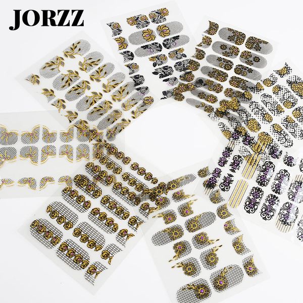 1 sheet bronzing nail art stickers 3d decals black lace manicure stickers fully wrapped and half wrap manicure tools
1 sheet bronzing nail art stickers 3d decals black lace manicure stickers fully wrapped and half wrap manicure tools