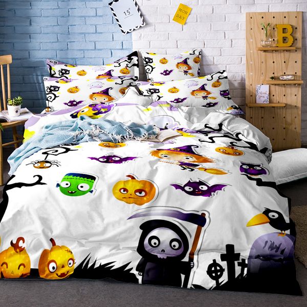 

3d halloween bedding set skull bedding set marylin monroe duvet cover twin full  king sugar skull halloween