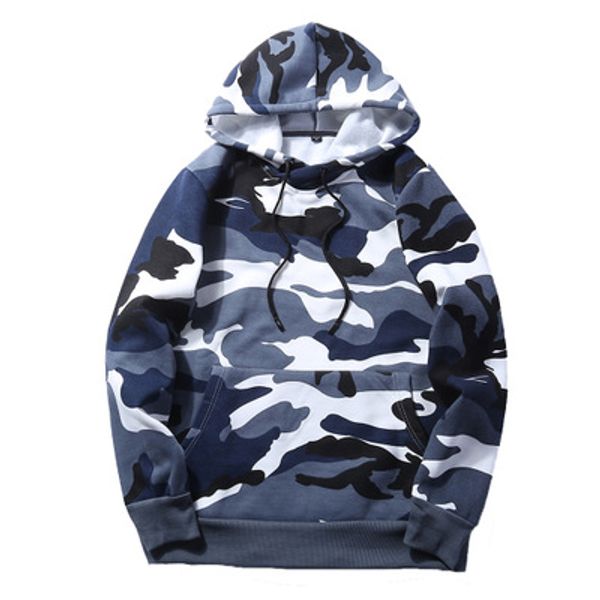 High Streetwear Men's Pullover 3 Color Camouflage Printed Pocket Hooded Hoodies Velvet Casual Hip Hop Top
High Streetwear Men's Pullover 3 Color Camouflage Printed Pocket Hooded Hoodies Velvet Casual Hip Hop Top