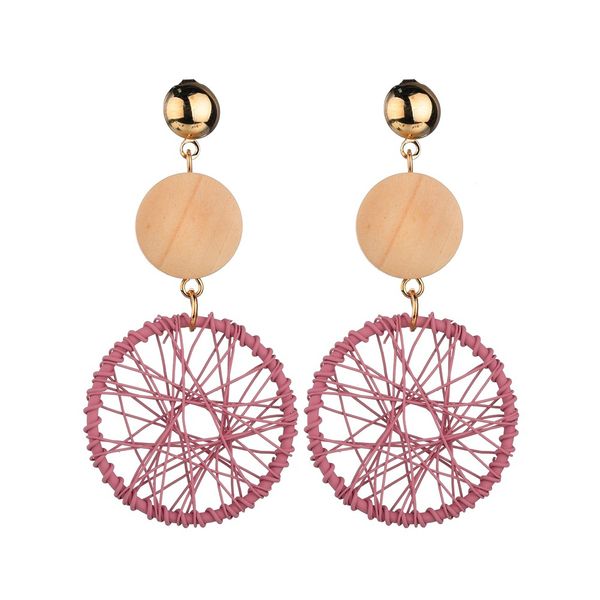 handmade fashion geometric tassel drop earrings for women jewelry ethnic style hollow knit round wheel gear earrings wholesale, Silver
handmade fashion geometric tassel drop earrings for women jewelry ethnic style hollow knit round wheel gear earrings wholesale, Silver