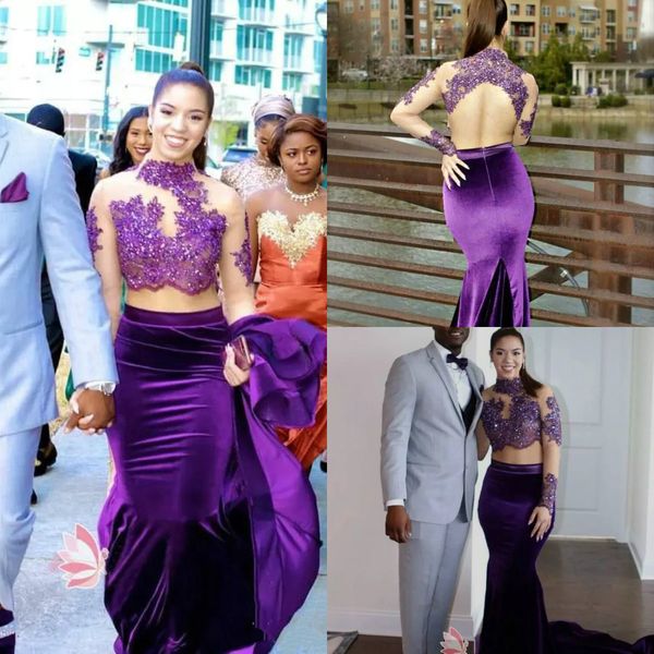 фиолетовый русалка пром платья кружева аппликация бисера блестки бархат высокая шея вечернее платье партии вечерняя одежда из двух частей с, Black
фиолетовый русалка пром платья кружева аппликация бисера блестки бархат высокая шея вечернее платье партии вечерняя одежда из двух частей с, Black