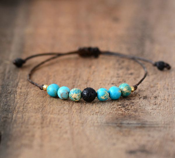 simple bracelets fashion natural stones lava stone adjustable bracelet handmade beaded boho bracelets dropship jewelry, Black
simple bracelets fashion natural stones lava stone adjustable bracelet handmade beaded boho bracelets dropship jewelry, Black