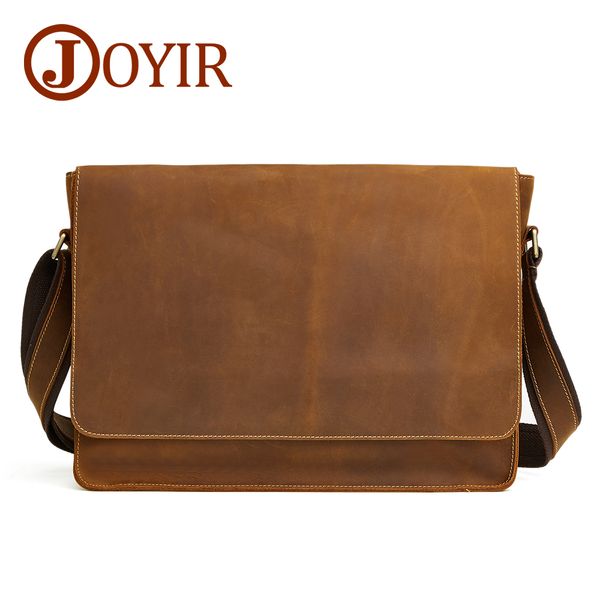 joyir men vintage genuine leather shoulder bags large leather messenger crossbody travel bag handbag for men male 2017 new 6322
joyir men vintage genuine leather shoulder bags large leather messenger crossbody travel bag handbag for men male 2017 new 6322