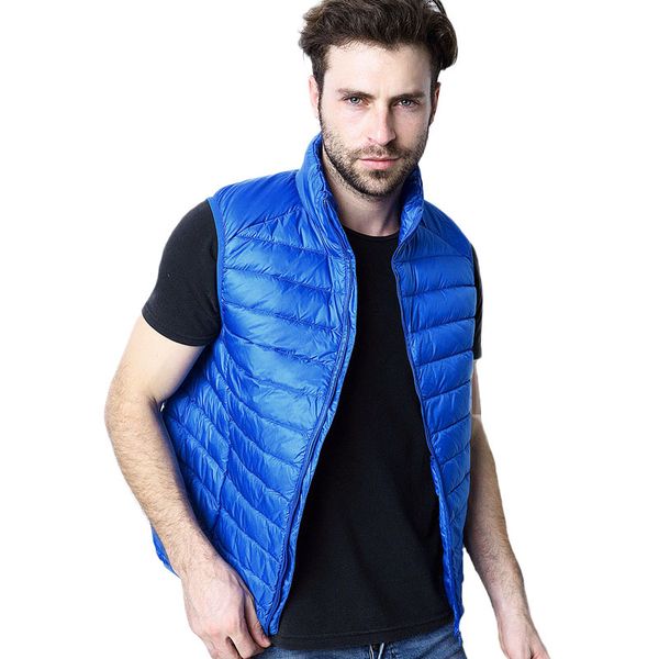 ultra light thin white duck down mens vest waistcoat 2018 new basic man turtleneck stand collar sleeveless man vest coat, Black;white
ultra light thin white duck down mens vest waistcoat 2018 new basic man turtleneck stand collar sleeveless man vest coat, Black;white