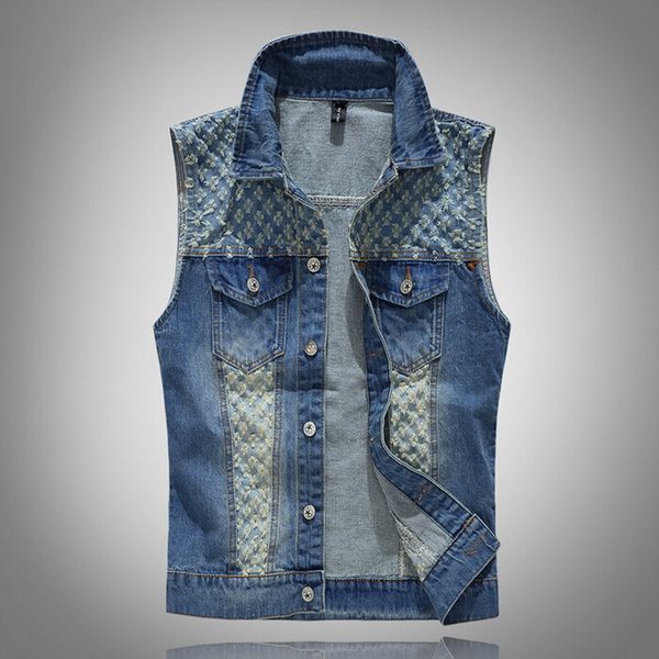 vxo men denim vest men's jeans denim vest male casual waistcoat embroidered, Black;white
vxo men denim vest men's jeans denim vest male casual waistcoat embroidered, Black;white