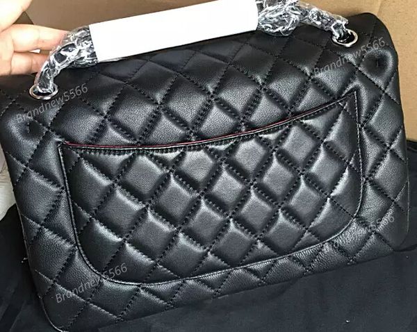 Women handbag factory ell brand 30cm new jumbo lamb kin double flap bag w ilver hardware black maxi genuine leather gold chain flap bag
Women handbag factory ell brand 30cm new jumbo lamb kin double flap bag w ilver hardware black maxi genuine leather gold chain flap bag