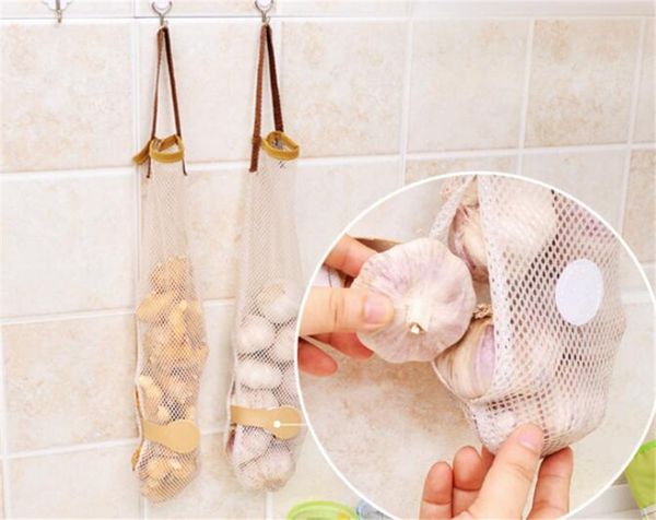 home housekeeping mesh grocery bag drawstring wall hanging kitchen ginger garlic storage bag reusable disposable bag organizer 
home housekeeping mesh grocery bag drawstring wall hanging kitchen ginger garlic storage bag reusable disposable bag organizer