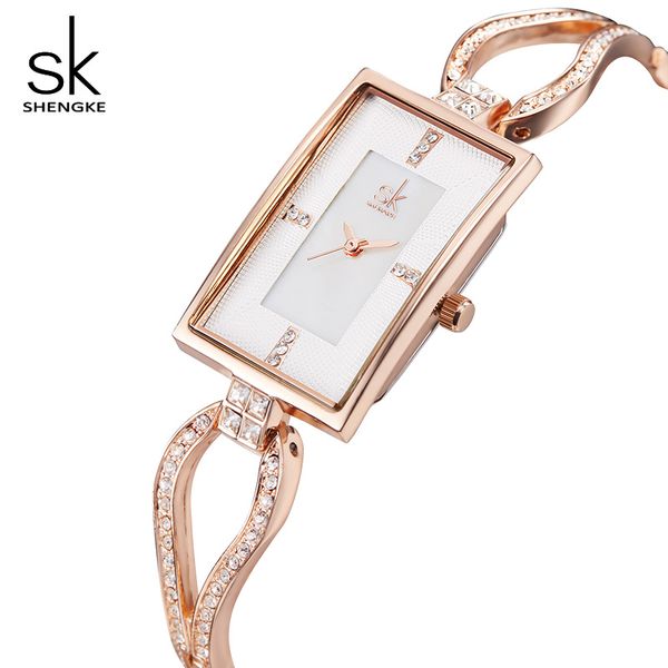 shengke creative rectangle watches women diamond dial bracelet watches ladies quartz watch 2018 #k0021, Slivery;brown
shengke creative rectangle watches women diamond dial bracelet watches ladies quartz watch 2018 #k0021, Slivery;brown