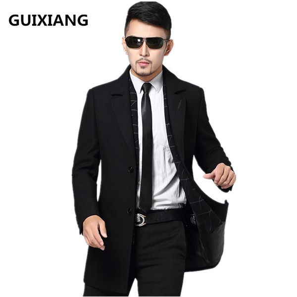 2017 men's fashion smart casual woolen trench coat jacket men's business affairs coats jackets wool men windbreak size m-3xl, Black
2017 men's fashion smart casual woolen trench coat jacket men's business affairs coats jackets wool men windbreak size m-3xl, Black