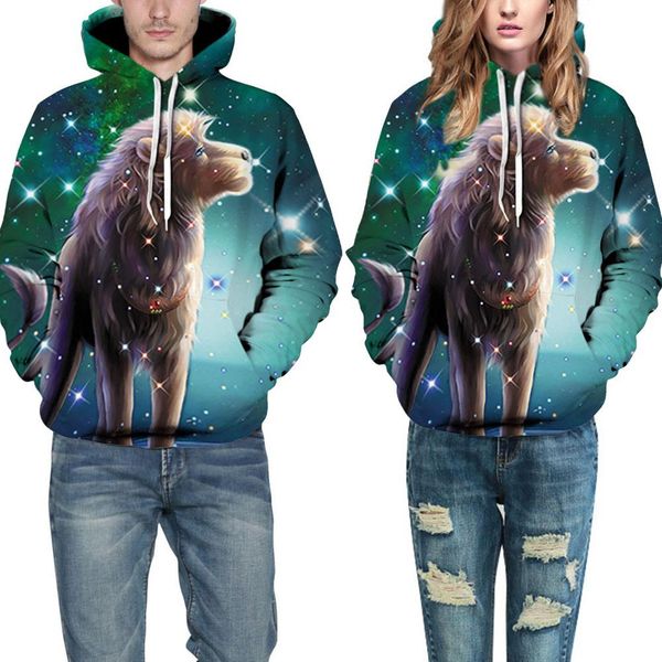 lovers men sweatshirt winter autumn 3d starry lion print hoodie cool long sleeve hooded pullover sweatshirts, Black
lovers men sweatshirt winter autumn 3d starry lion print hoodie cool long sleeve hooded pullover sweatshirts, Black