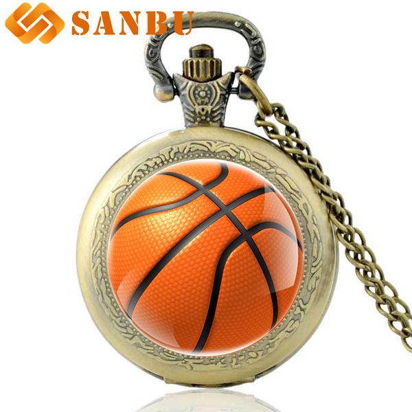 vintage bronze basketball quartz pocket watch unique men women basketball hobbies necklace watches, Slivery;golden
vintage bronze basketball quartz pocket watch unique men women basketball hobbies necklace watches, Slivery;golden