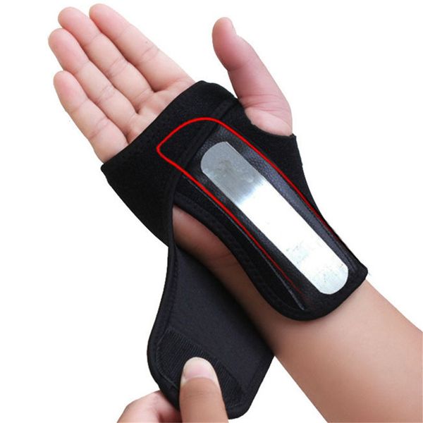 2pcs outdoor sports fitness steel hand wristband, Black;red 
2pcs outdoor sports fitness steel hand wristband, Black;red