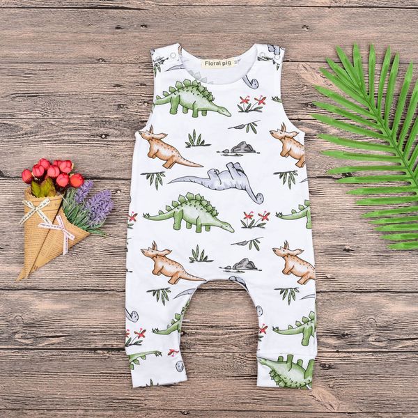 Everweekend Everweekend Cute Baby Dinosaur Print Rompers Lovely Kids White Color Western Fashion Toddler Baby Summer Cotton Clothes
Everweekend Everweekend Cute Baby Dinosaur Print Rompers Lovely Kids White Color Western Fashion Toddler Baby Summer Cotton Clothes