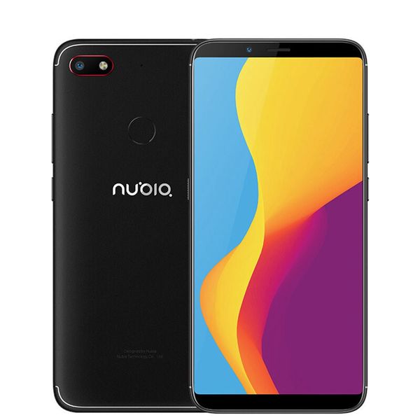 

original zte nubia v18 4g lte mobile phone 4gb ram 64gb rom snapdragon 625 octa core 6.01" full screen 13mp fingerprint id smart cell p