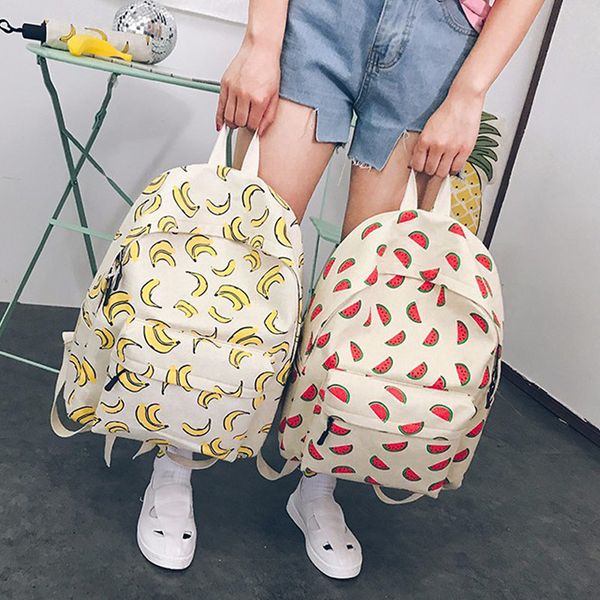 2018 new sweet cute women lady backpack school bag canvas zipper printing casual for travel books ab@w3
2018 new sweet cute women lady backpack school bag canvas zipper printing casual for travel books ab@w3