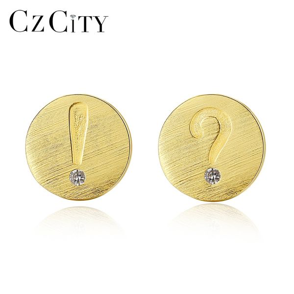 czcity petite stud earrings for women genuine 925 sterling silver brushed symbol design post earring earring fine jewellery 2018, Golden;silver
czcity petite stud earrings for women genuine 925 sterling silver brushed symbol design post earring earring fine jewellery 2018, Golden;silver
