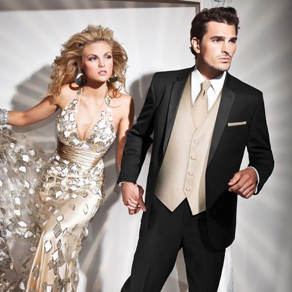 italian style black men suits wedding formal gold vest slim fit men blazers 3 piece jacket+pants+vest suits for evening party prom wear, Black;gray
italian style black men suits wedding formal gold vest slim fit men blazers 3 piece jacket+pants+vest suits for evening party prom wear, Black;gray