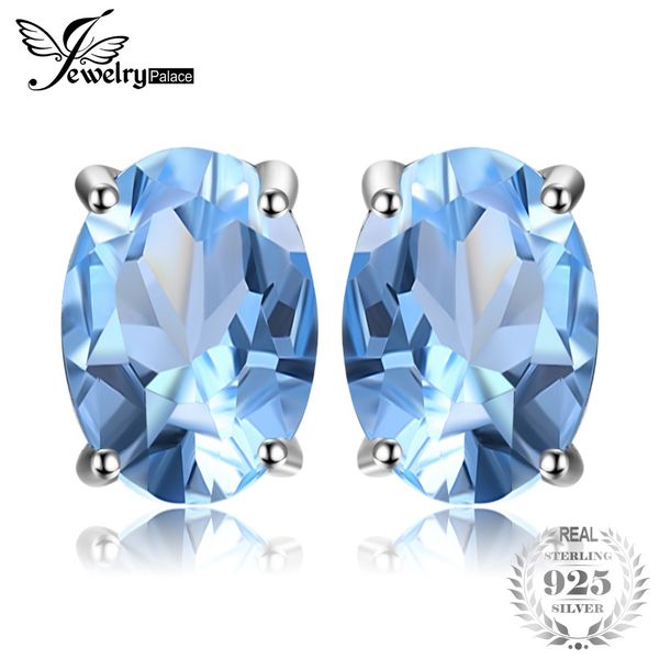 jewelrypalace oval 1.9ct natural sky blue z birthstone stud earrings solid 925 sterling silver fine jewelry for women, Golden;silver
jewelrypalace oval 1.9ct natural sky blue z birthstone stud earrings solid 925 sterling silver fine jewelry for women, Golden;silver