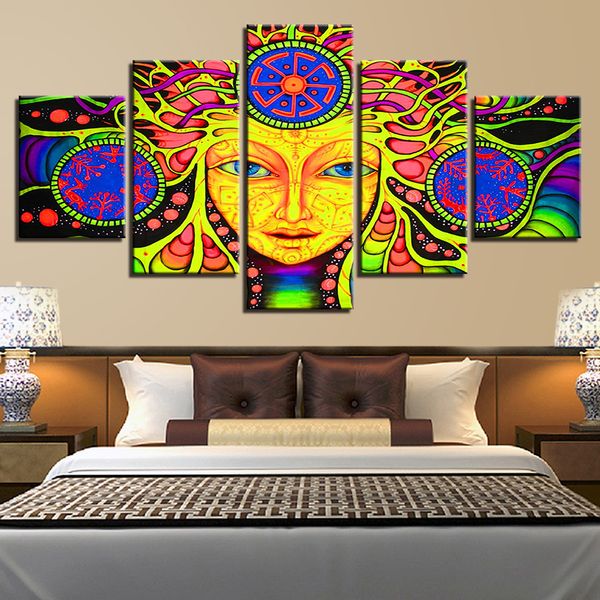 canvas paintings wall art home decor living room 5 pieces charming mandala abstract girl posters hd prints pictures
canvas paintings wall art home decor living room 5 pieces charming mandala abstract girl posters hd prints pictures